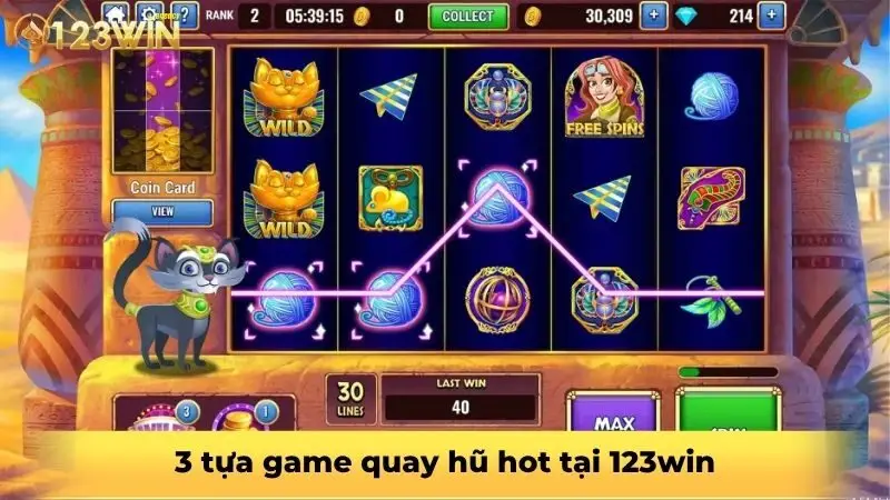 3 tựa game quay hũ hot tại 123win